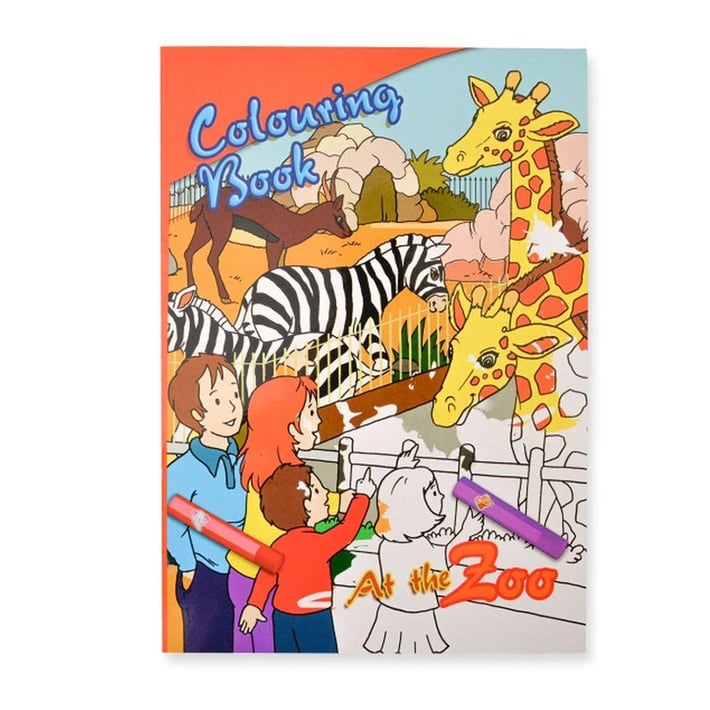 Книжка за оцветяване Festa, А4, асорти