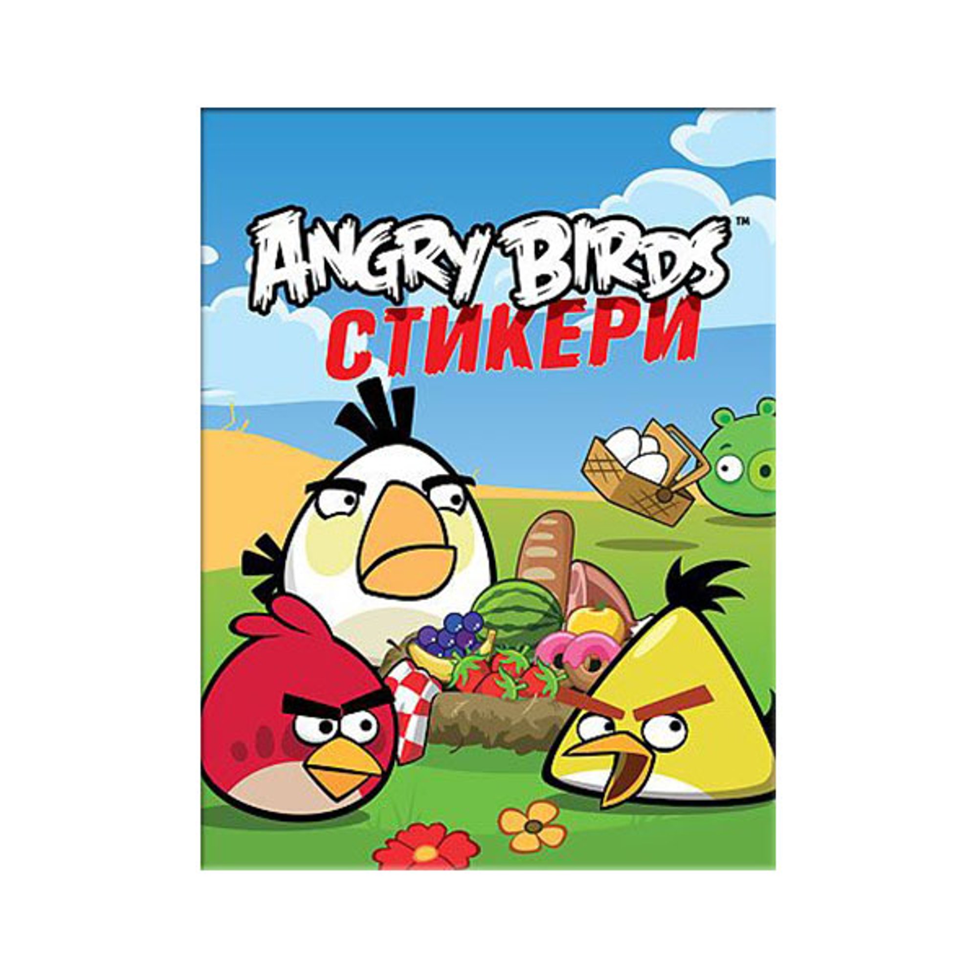 Angry Birds, със 154 стикера