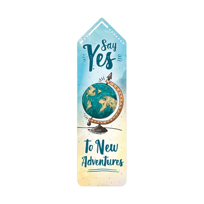 Gespaensterwald Книгоразделител, Say yes to new adventures