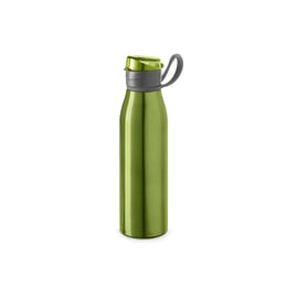 Hi!dea Бутилка Korver, спортна, метална, 650 ml, зелена