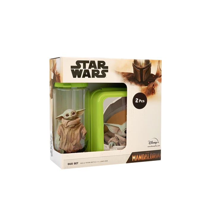 Disney Комплект The Mandalorian, бутилка 500 ml и кутия за храна