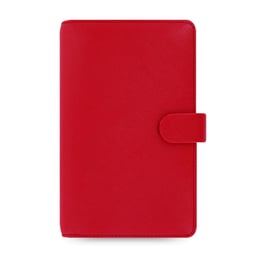 Filofax Органайзер Saffiano Personal Compact, червен