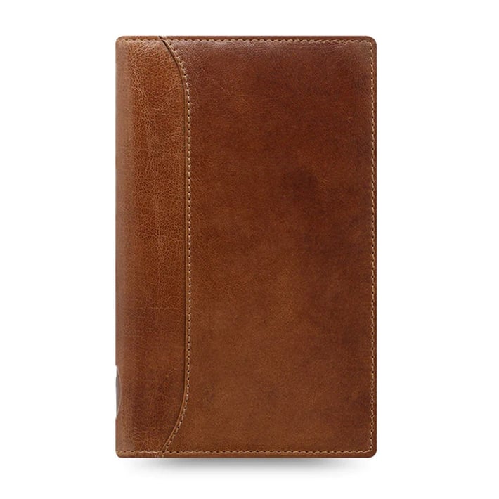 Filofax Органайзер Loockwood Personal Slim, коняк