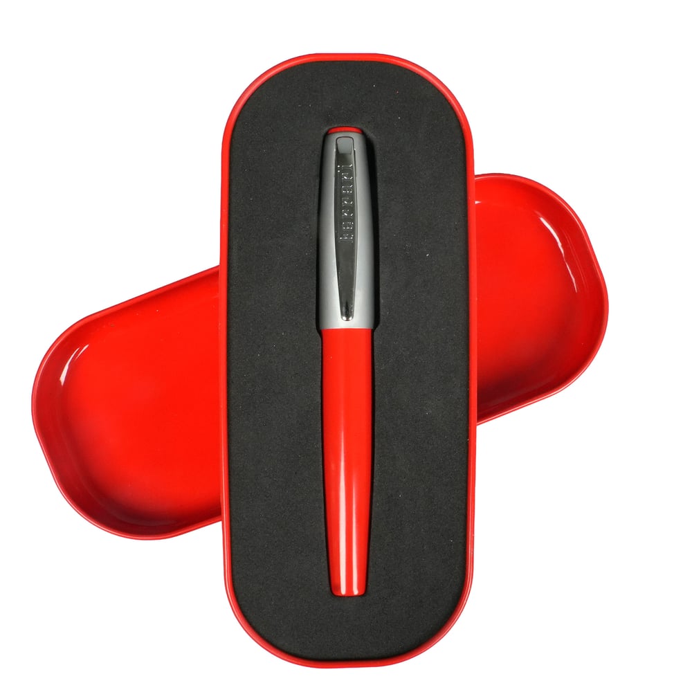 Химикалка C'art Ferrari Racing, в метална кутия, червена