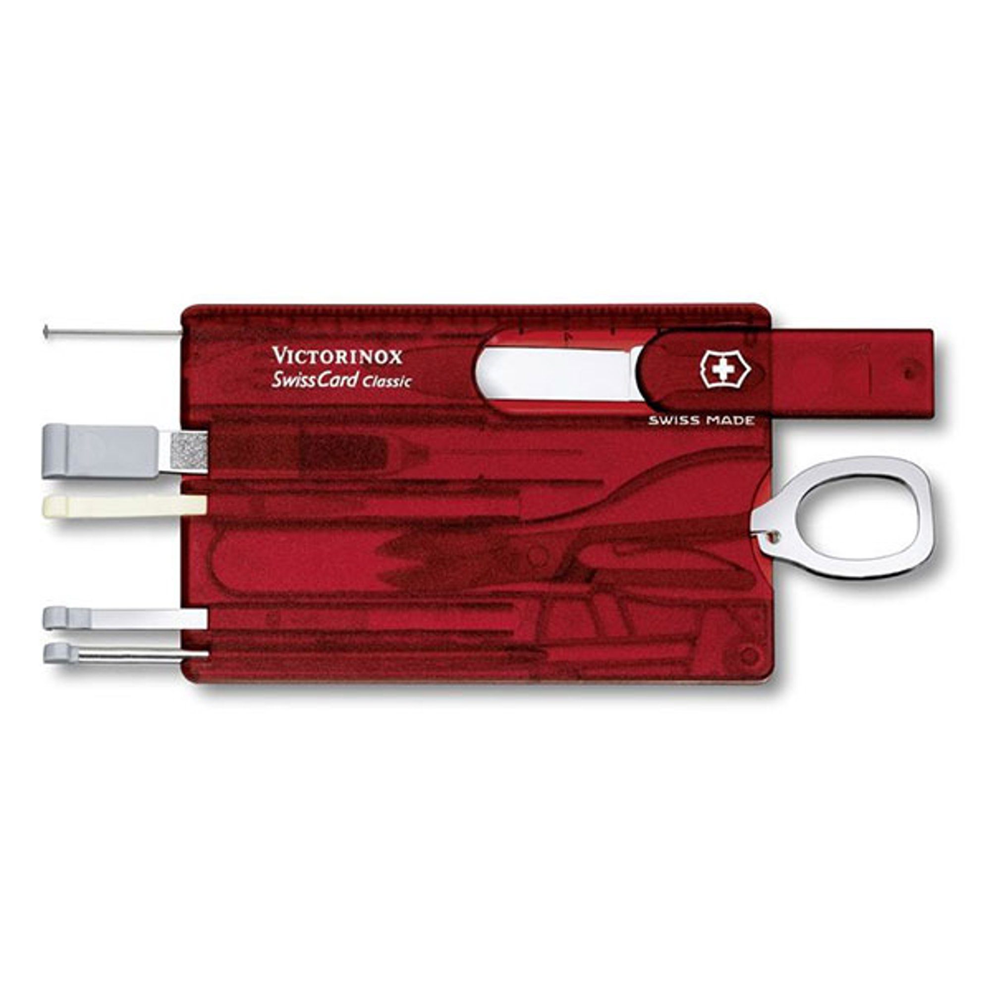 Victorinox Комплект Swiss Card Ruby, червен