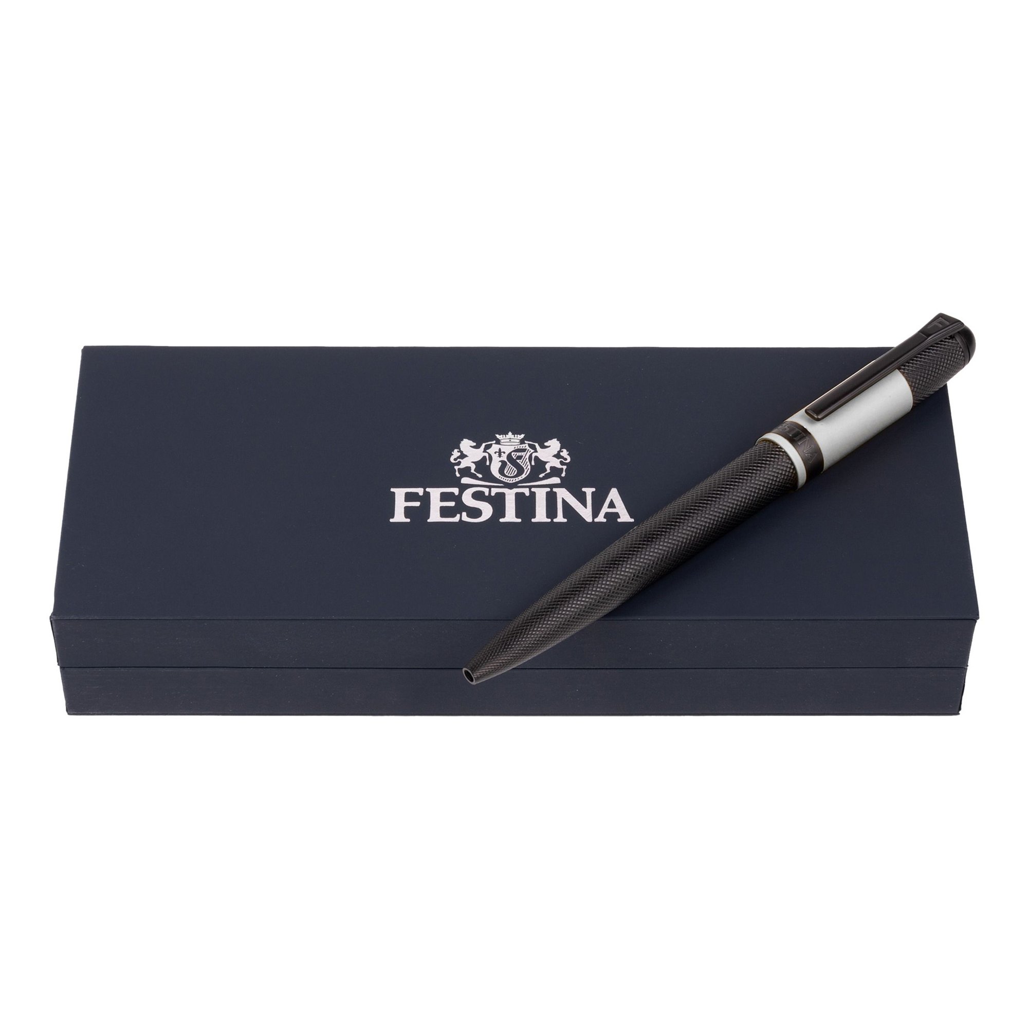 Festina Химикалка Classicals Black, сребриста