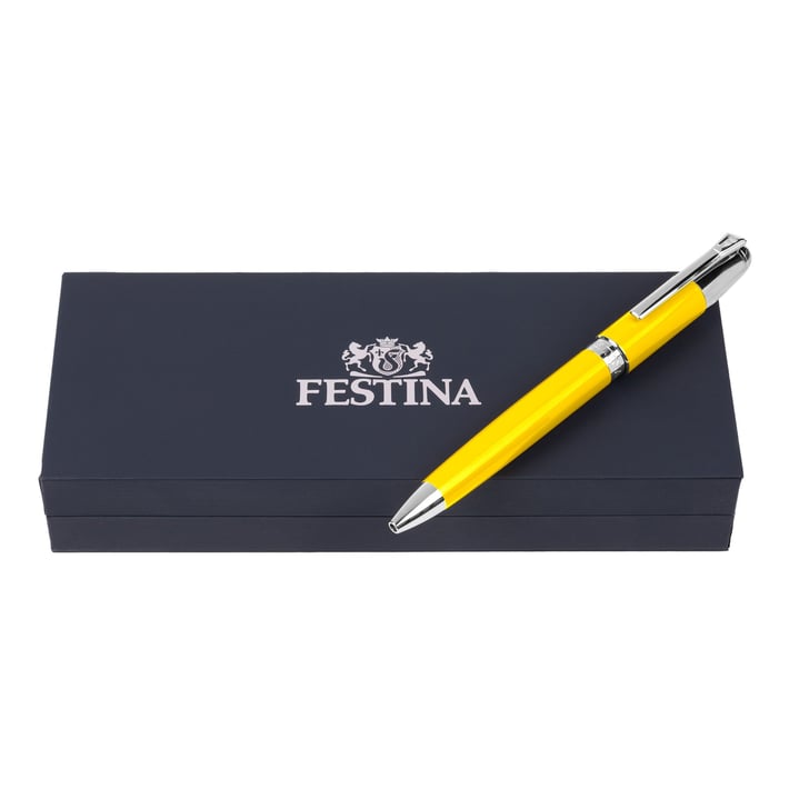 Festina Химикалка Classicals Chrome, жълта