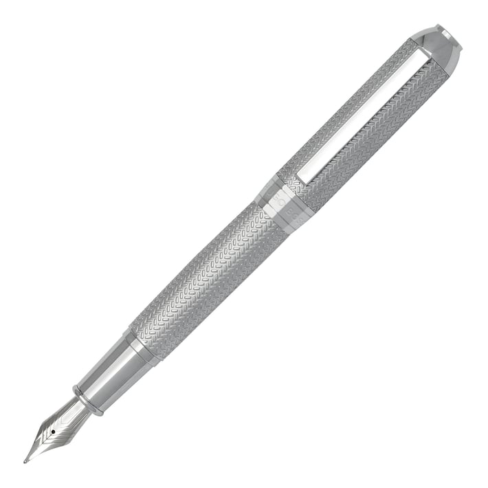Hugo Boss Химикалка Essential Metal, в кутия, хром