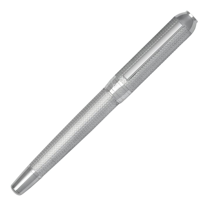 Hugo Boss Химикалка Essential Metal, в кутия, хром