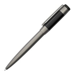 Hugo Boss Химикалка Rive, в кутия, хром