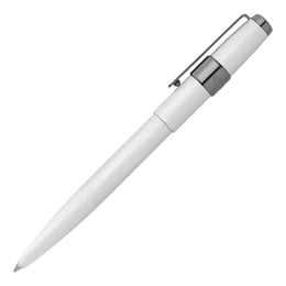 Cerruti 1881 Химикалка Block Brushed, в кутия, сребриста