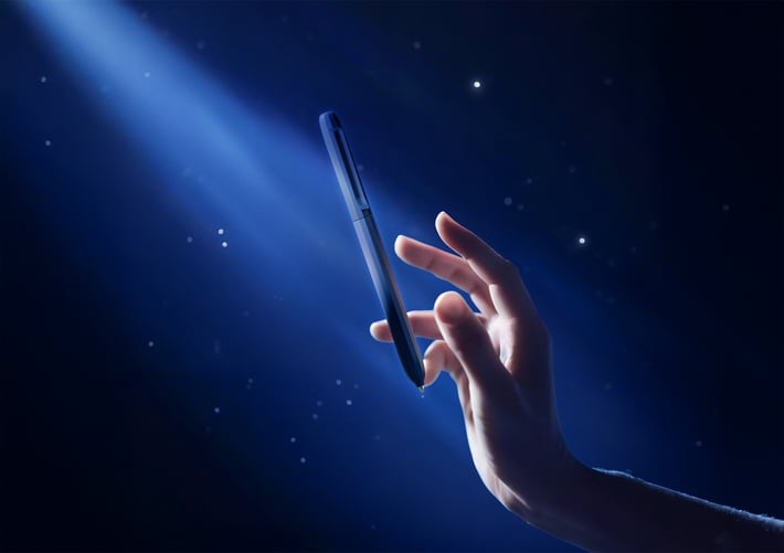 Faber-Castell Химикалка Avori, XB, Midnight Muse