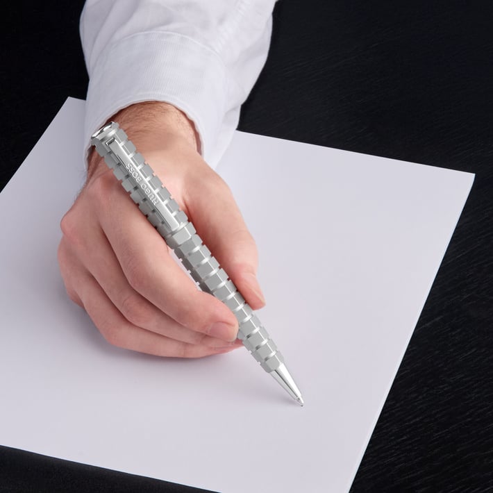 Hugo Boss Химикалка Nexus Limited Edition, сребриста