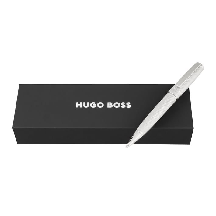 Hugo Boss Химикалка Totem, сребриста
