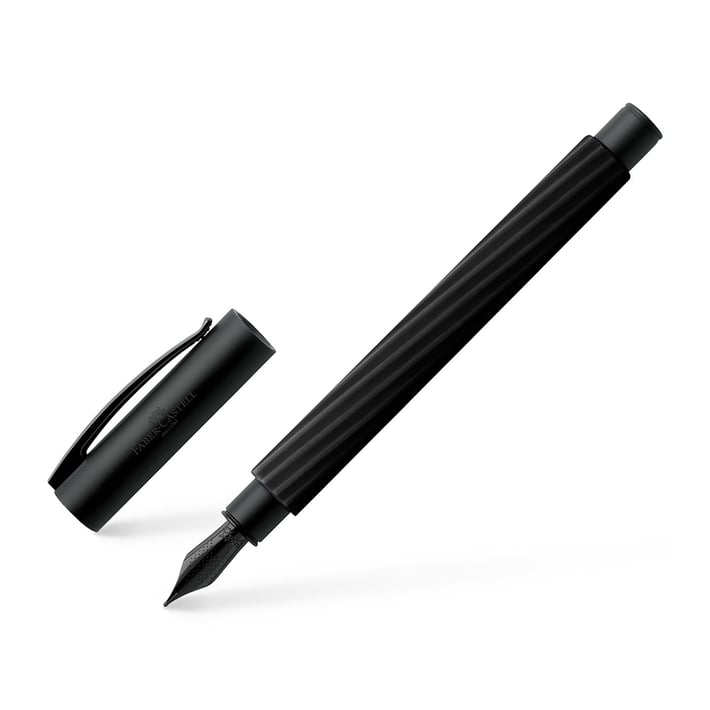 Faber-Castell Писалка Ambition Obsidian, M, черна