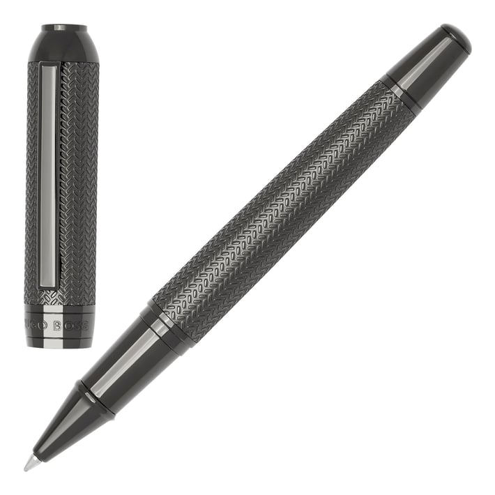 Hugo Boss Ролер Elemental, в кутия, хром