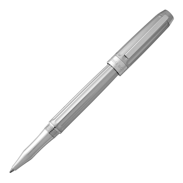 Hugo Boss Ролер Beam Chrome, в кутия, сребрист