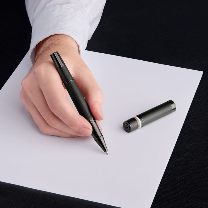 Hugo Boss Ролер Core Iconic, черен