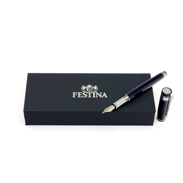 Festina Писалка Bold Classic, в кутия, тъмносиня