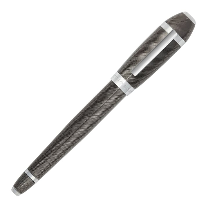 Hugo Boss Писалка Arc Futurist, в кутия, сива