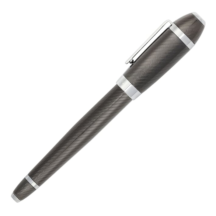 Hugo Boss Писалка Arc Futurist, в кутия, сива