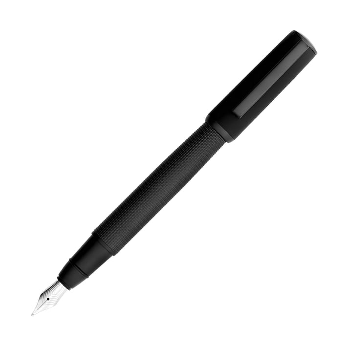 Hugo Boss Писалка Arche Iconic, в кутия, черна
