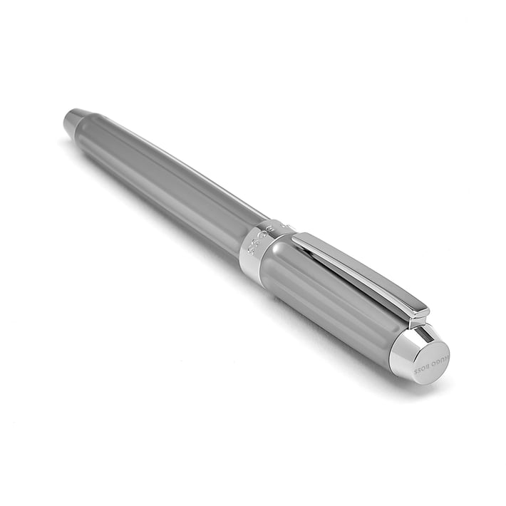 Hugo Boss Писалка Beam Chrome, в кутия, сребриста