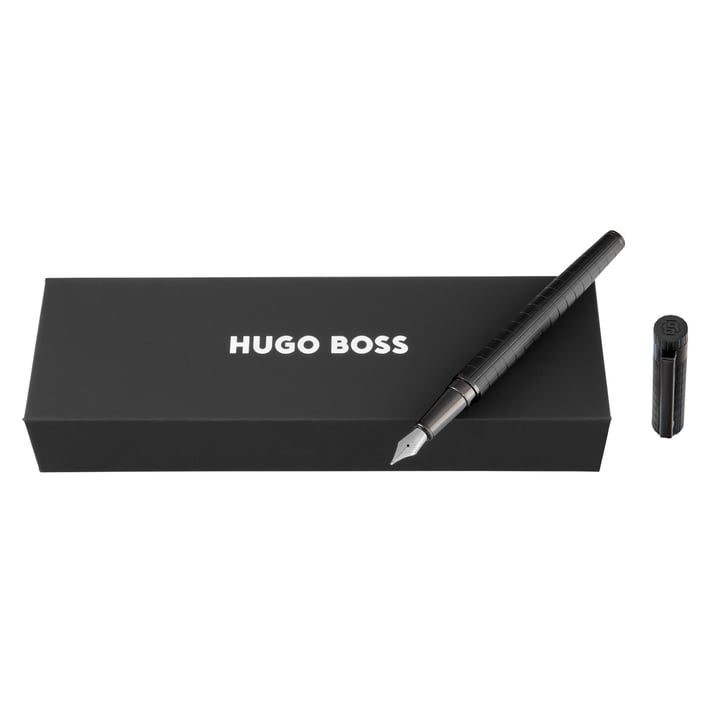 Hugo Boss Писалка Loop Bauhaus, черна