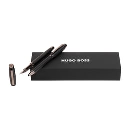 Hugo Boss Комплект химикалка и писалка Cone, черни