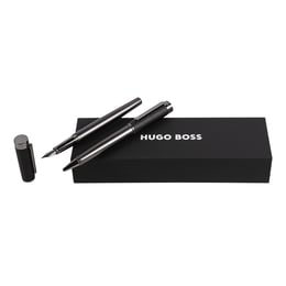 Hugo Boss Комплект химикалка и писалка Corium, черни