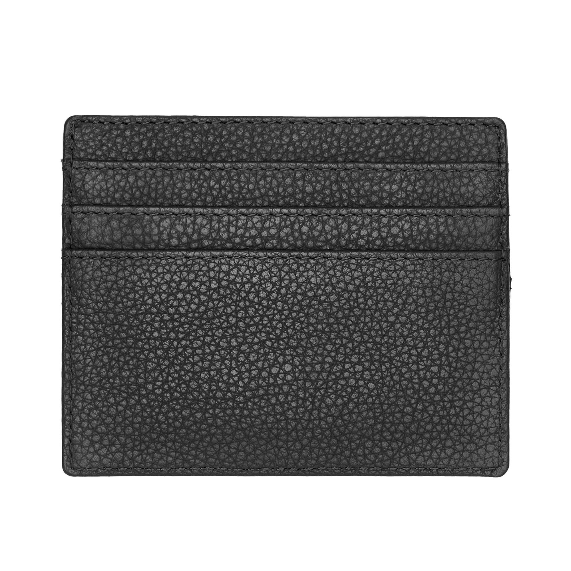 Hugo Boss Калъф за карти Classic Grained, с 6 отделения, черен