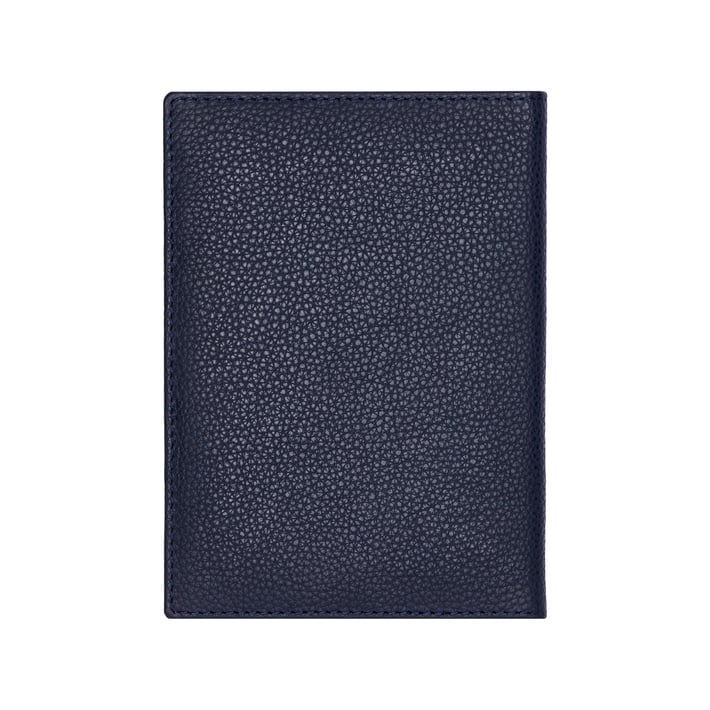 Hugo Boss Калъф за паспорт Classic Grained, тъмносин