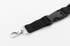 Лента за бадж, с катарама и карабинер, 20 x 560 mm, черна