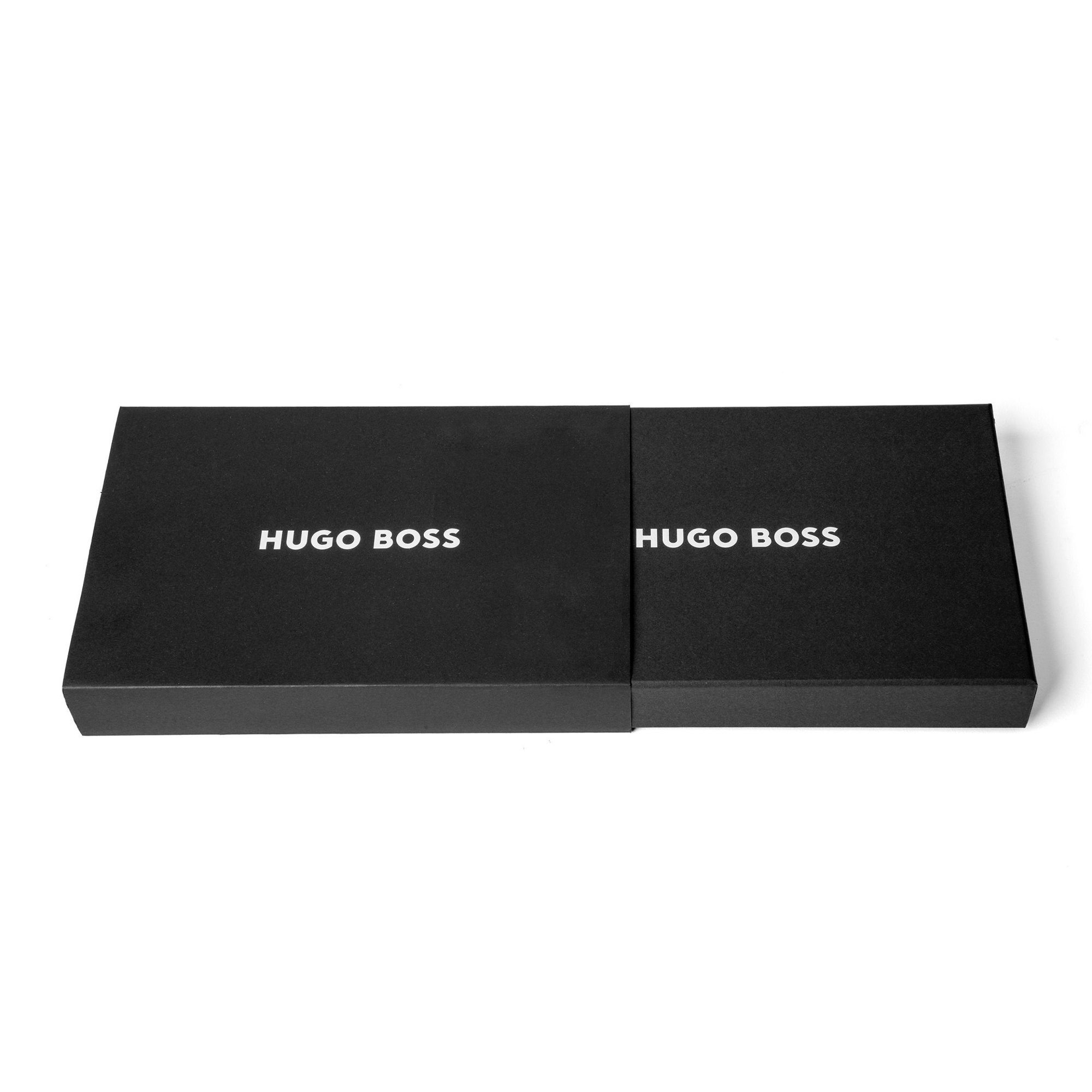 Hugo Boss Папка Monogram, A5, с цип, черна