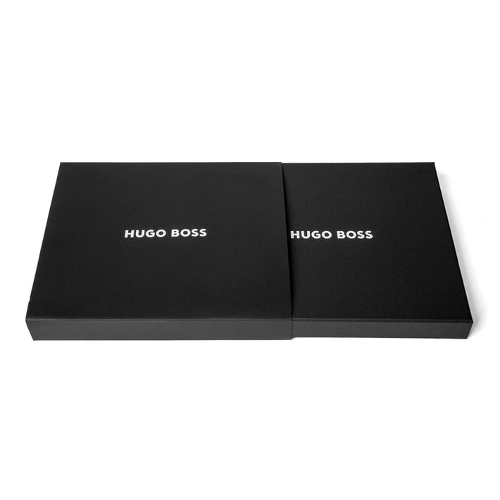 Hugo Boss Папка Monogram, A5, черна