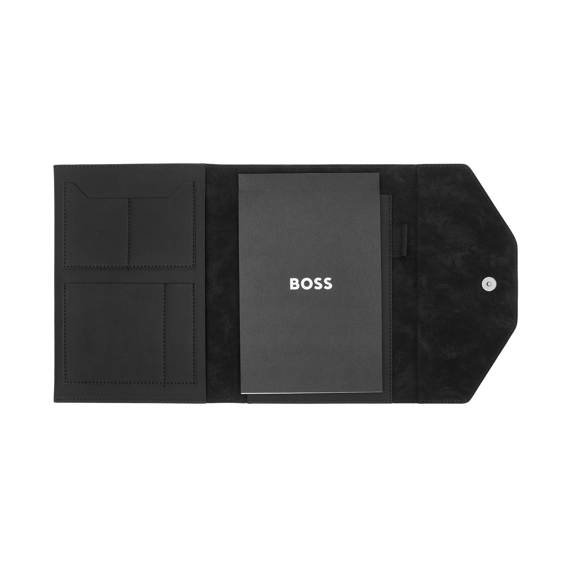 Hugo Boss Папка Rive, A5, черна