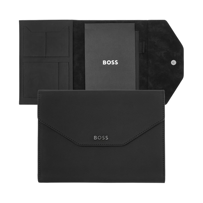 Hugo Boss Папка Rive, A5, черна