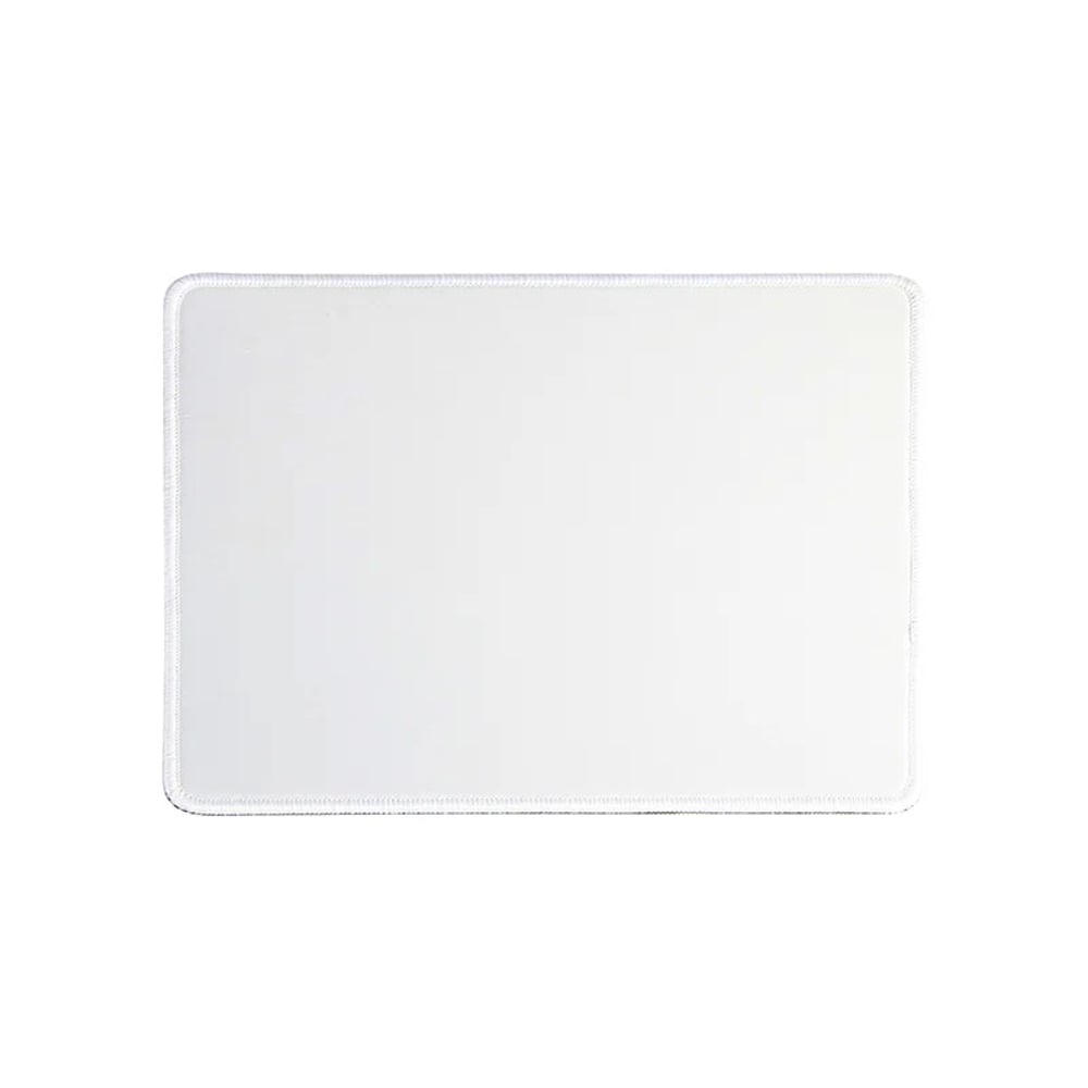 BESTSUB Пад за мишка, 19.7 х 23.5 cm, дебелина 5 mm, бял
