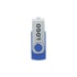 USB флаш памет Swivel, USB 2.0, 16 GB, без лого, синя
