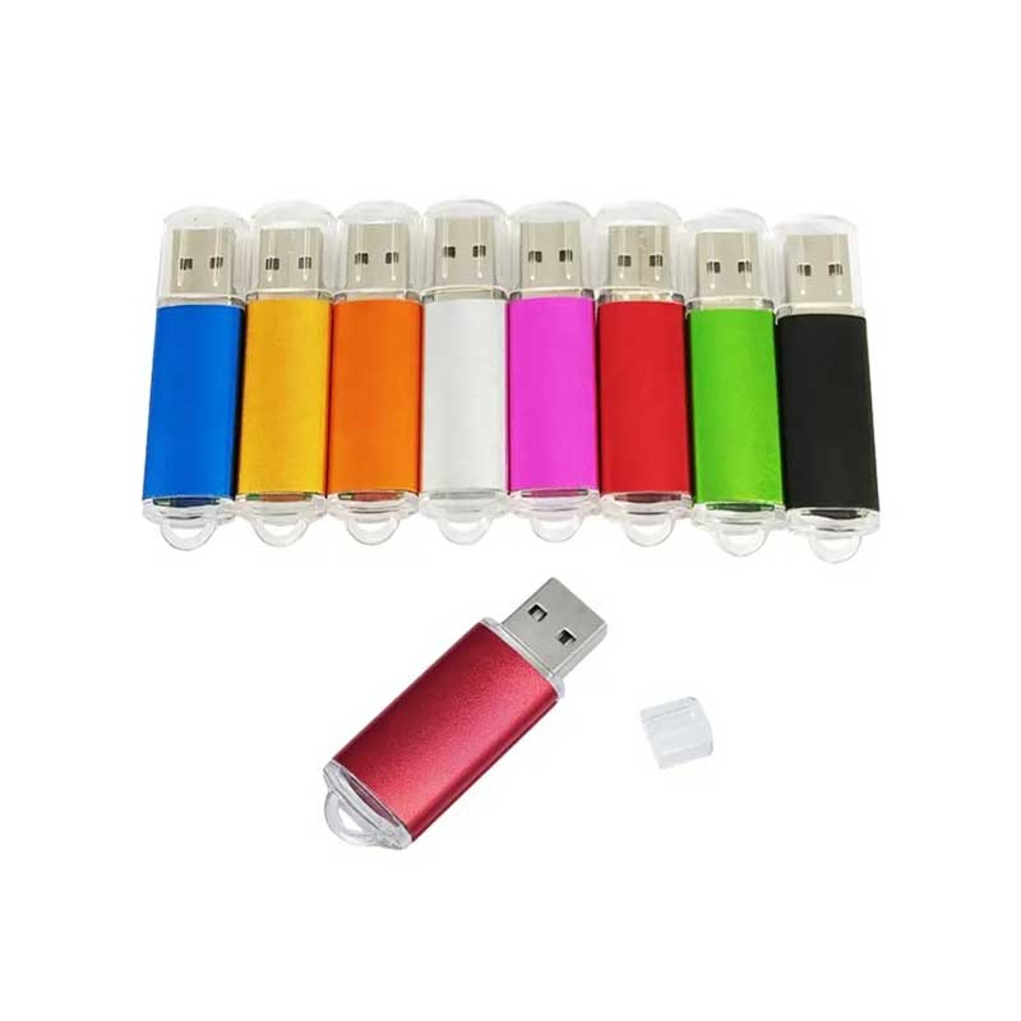 USB флаш памет Craft, USB 2.0, 16 GB, без лого, черна