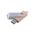 USB флаш памет Swivel Wood, 32 GB, USB 2.0, USB Type C