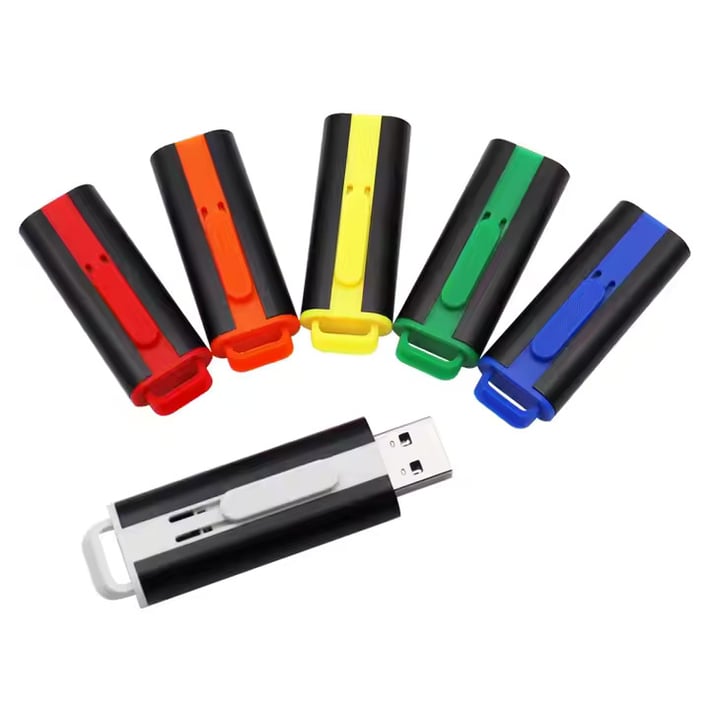 USB флаш памет Slide 3, USB 2.0, 32 GB, синя