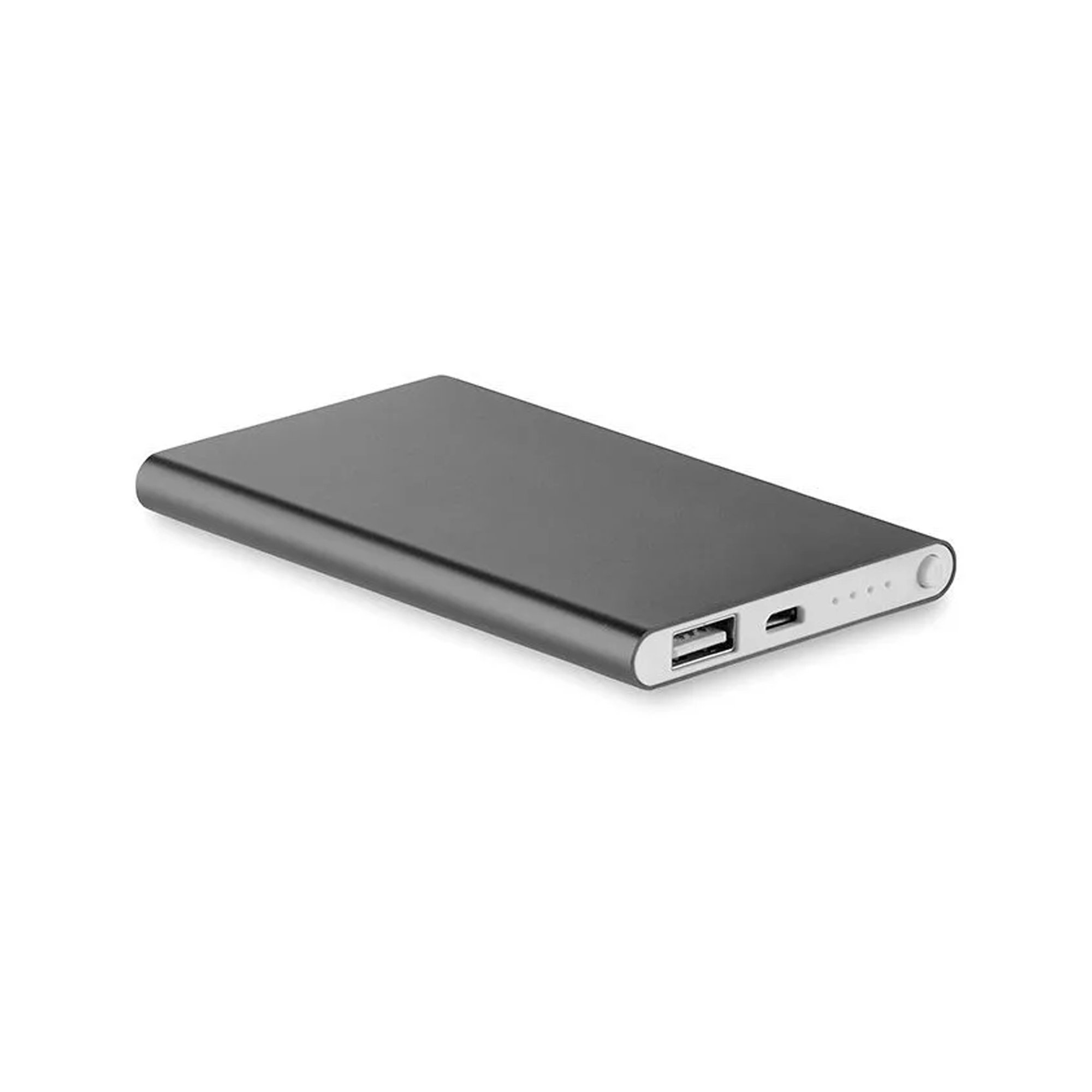 Powerflat Мобилна батерия, 4000 mAh, сива