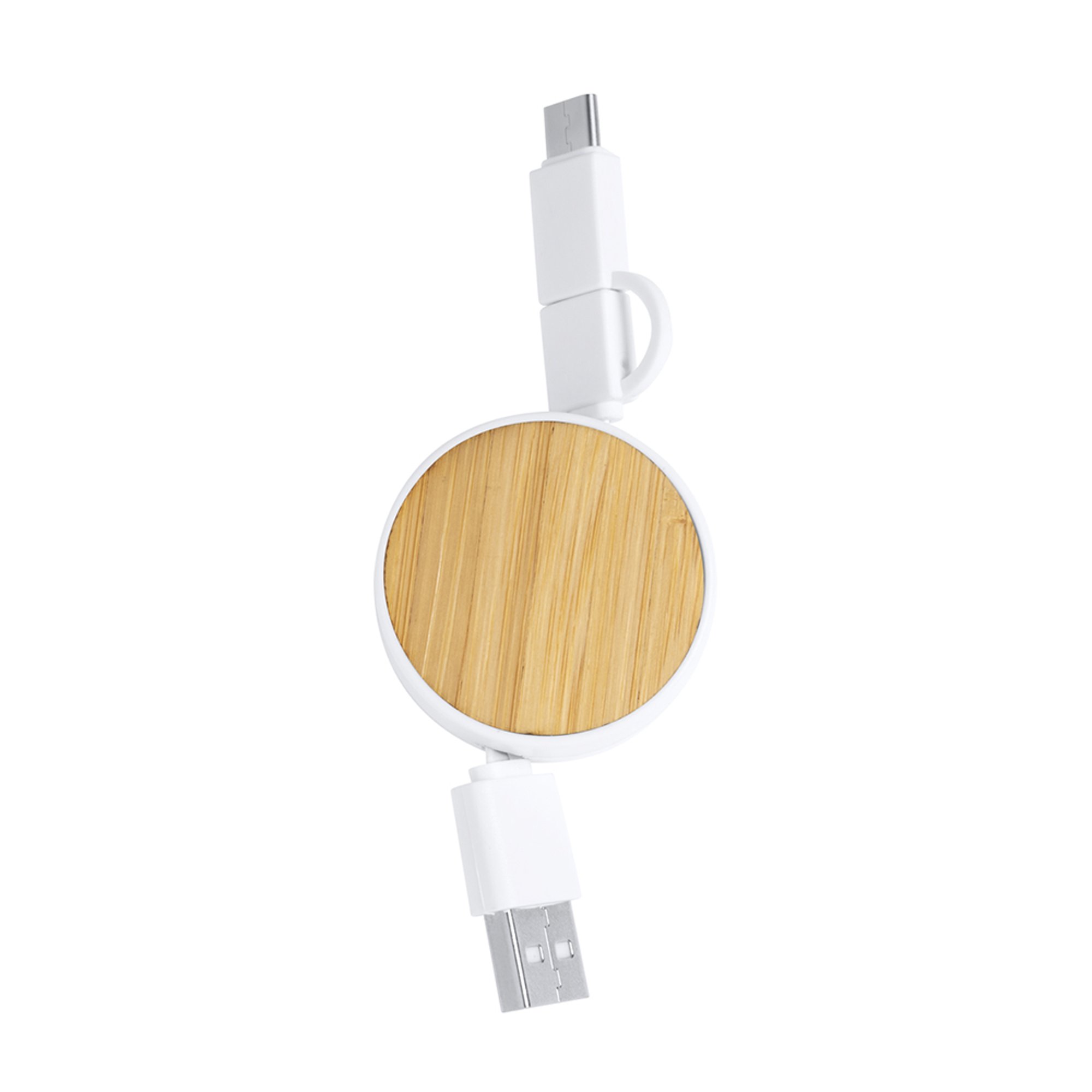 Grets Еко кабел 3 в 1 USB, Lightning, micro USB и USB type C