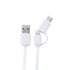 Grets Еко кабел 3 в 1 USB, Lightning, micro USB и USB type C