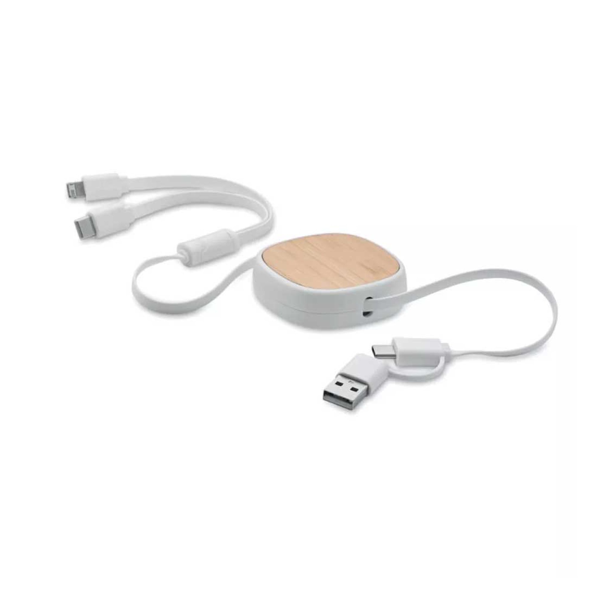 More Than Gifts Кабел за зареждане Togobam, Micro USB, USB Type-C, Lightning