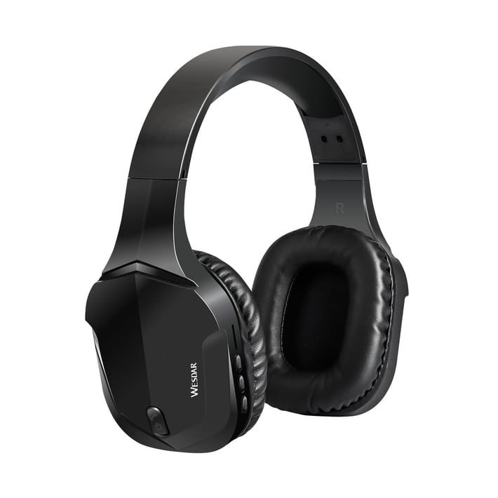 Wesdar Слушалки BH81, с Bluetooth, черни