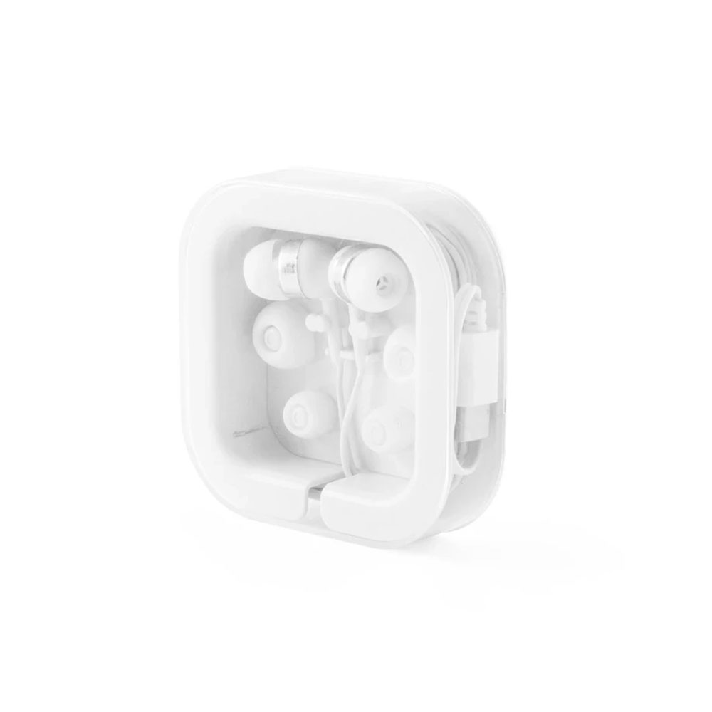 Слушалки Hi!dea Presley, с кабел 1.2 m и микрофон, USB Type-C, бели