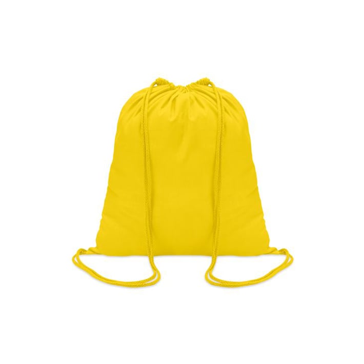More Than Gifts Чанта за спорт Colored, тип мешка, памук, жълта
