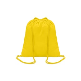 More Than Gifts Чанта за спорт Colored, тип мешка, памук, жълта